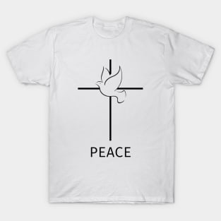 Jesus Christ Holy Spirit Peace T-Shirt